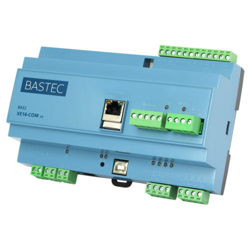 BAS2 XE16-COM styrenhet Bastec fastighetsautomation