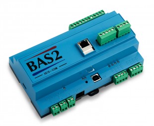 BAS2 XE16-COM datorundercentral DUC för byggnadsautomation