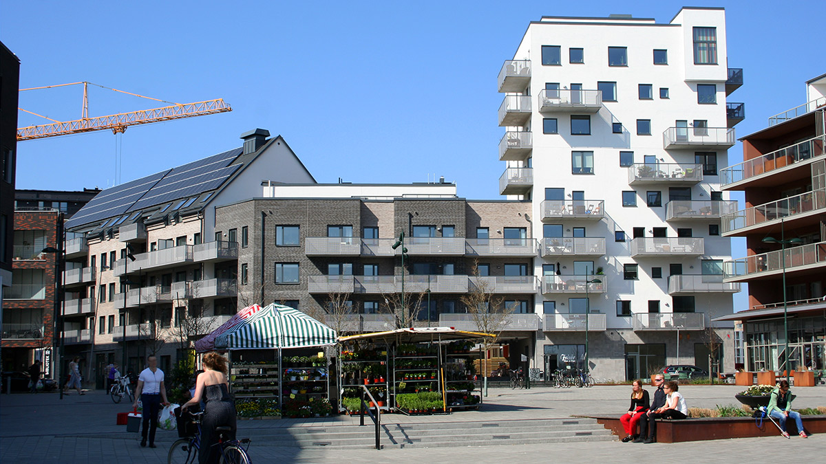 Bastecs BAS2-entreprenader i Västra Hamnen, Malmö
