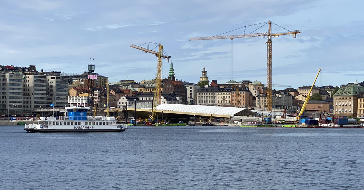 Guldbron i Stockholm med styr- och reglersystem BAS2 från Bastec