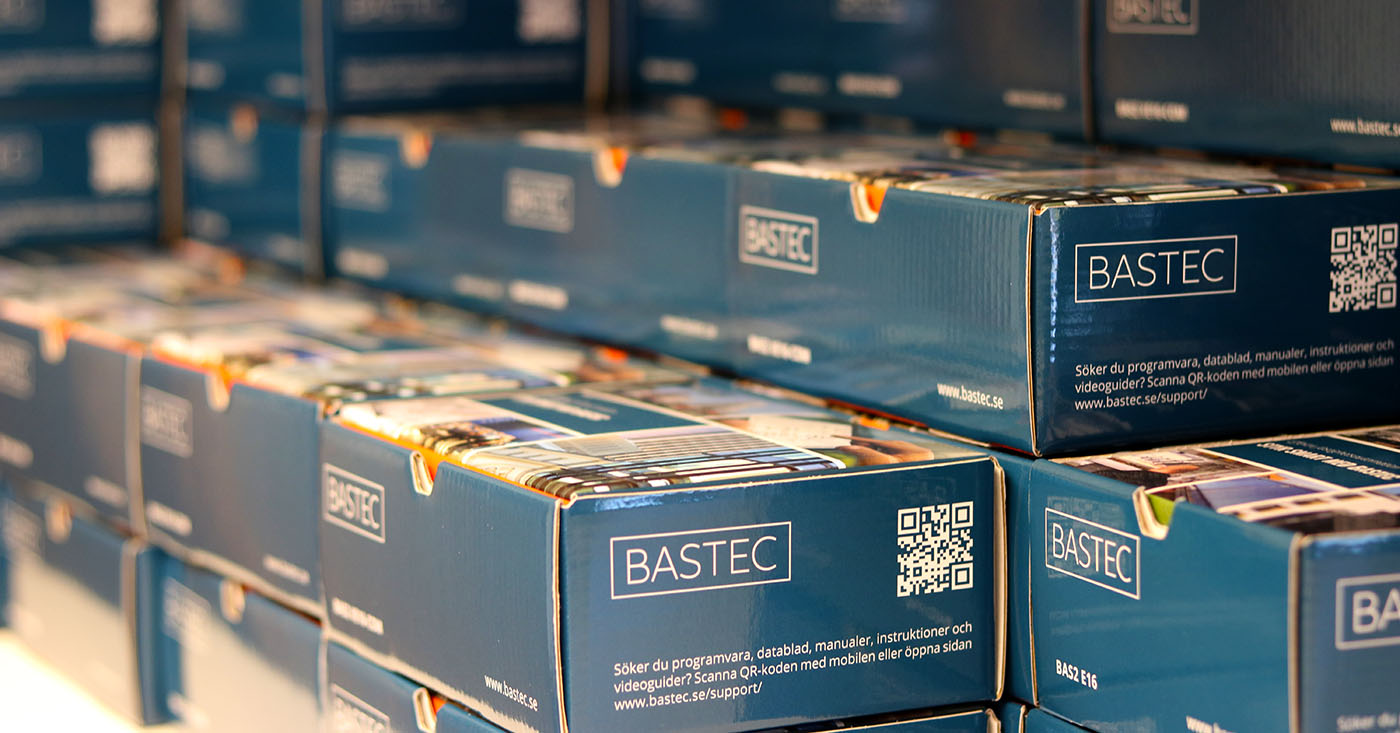 Bastecs kompakta BAS2-datorenheter på väg till återförsäljare