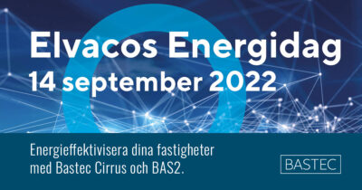 Vi berättar om energieffektivisering på Elvacos energidag 2022