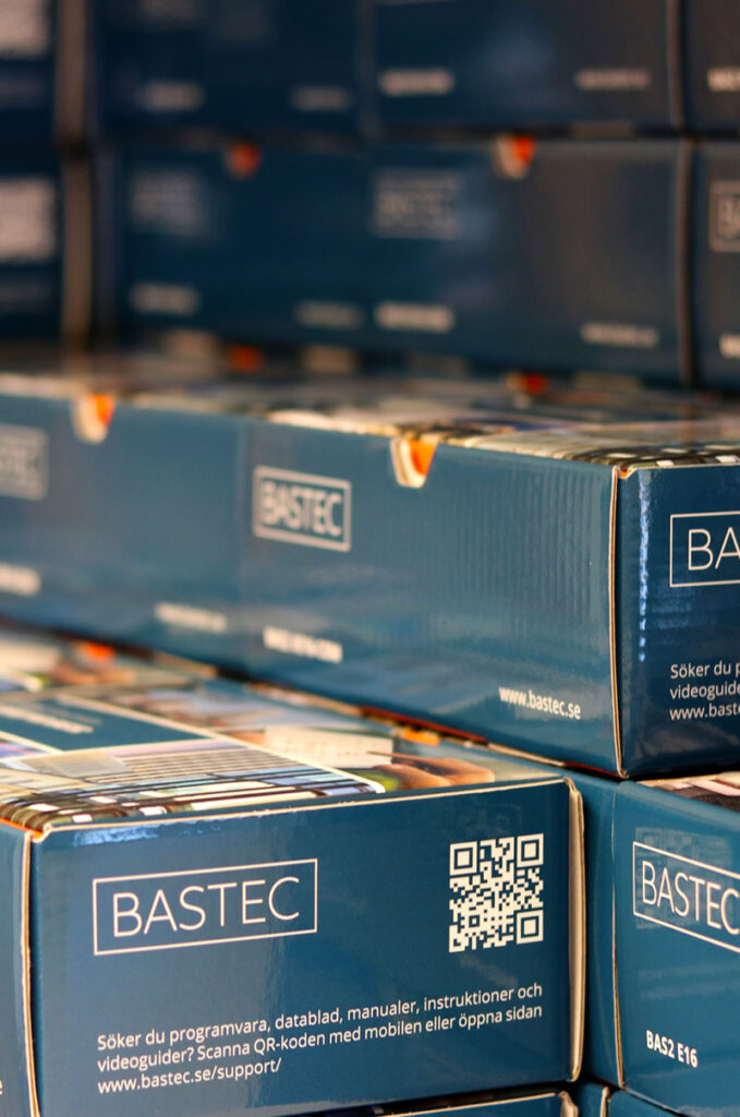 Bastec tillverkar och lagerhåller komponenter till BAS2-systemet